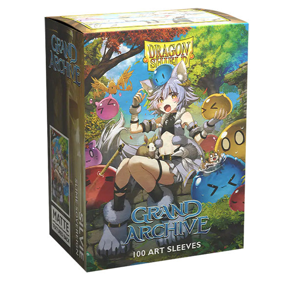 Dragon Shield Sleeves: Standard- Matte 'Grand Archive' Silvie, Slime Sovereign (100)