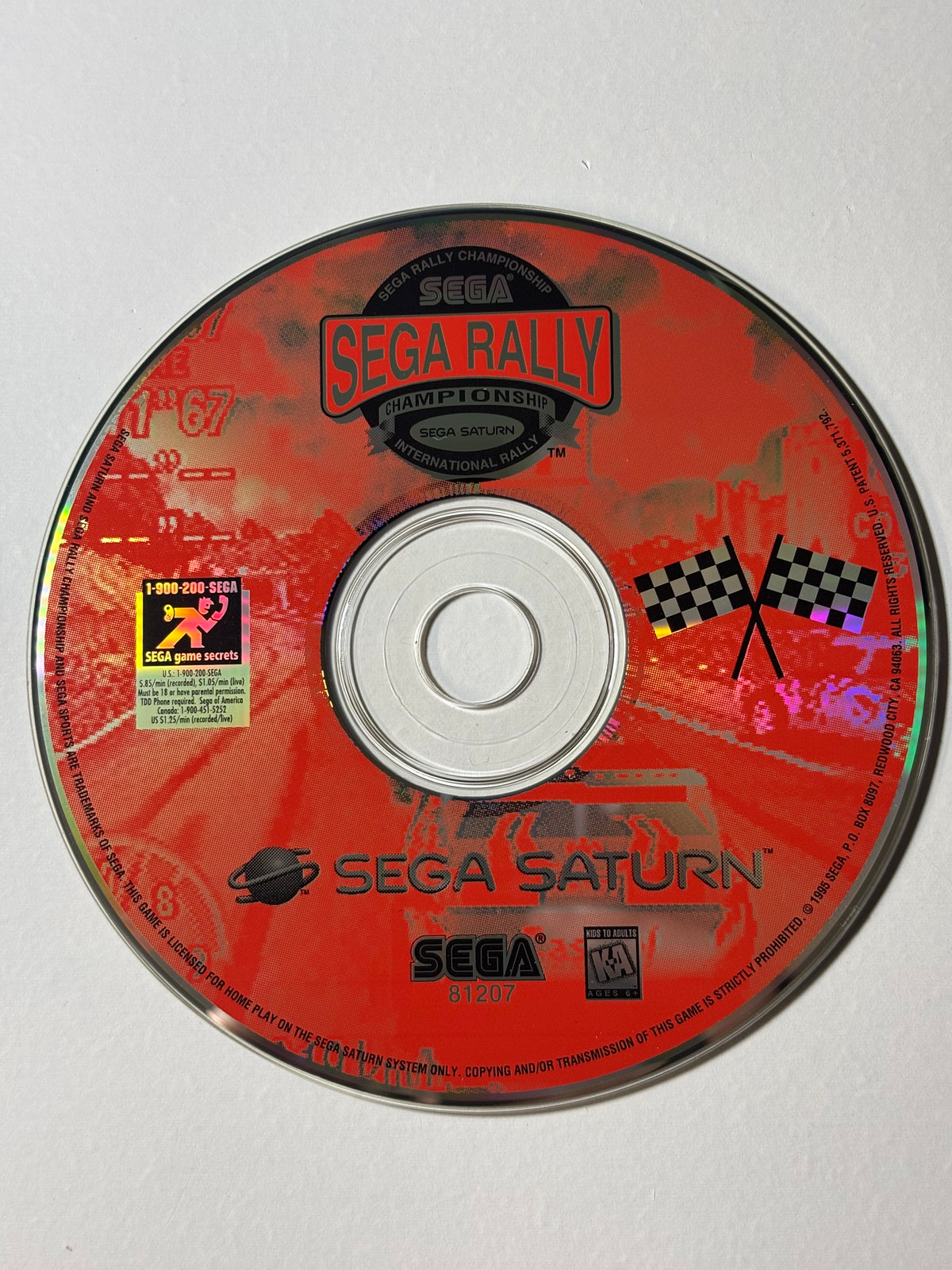 Sega Rally Championship (Sega Saturn)