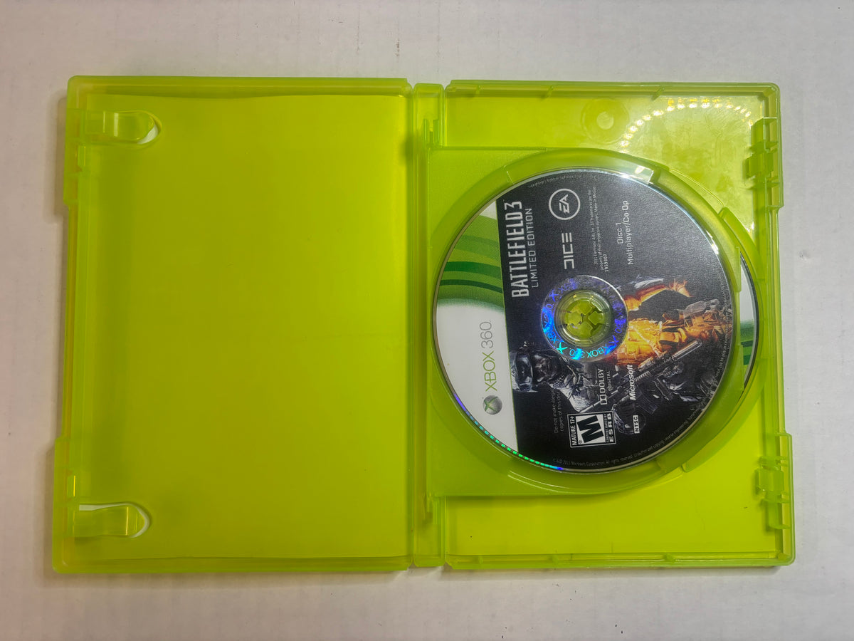 Battlefield 3 Limited Edition (Xbox 360) (No Manual) (Tested/Working)