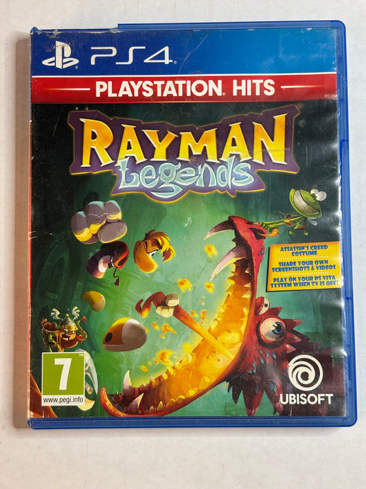 Rayman Legends (PS4) (Disc and Case No Manual) (Damaged)