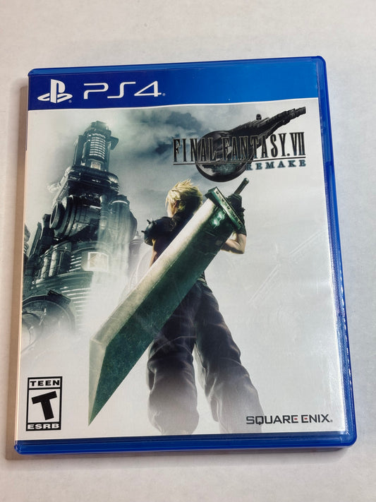 Final Fantasy VII Remake (PS4) (No Manual)