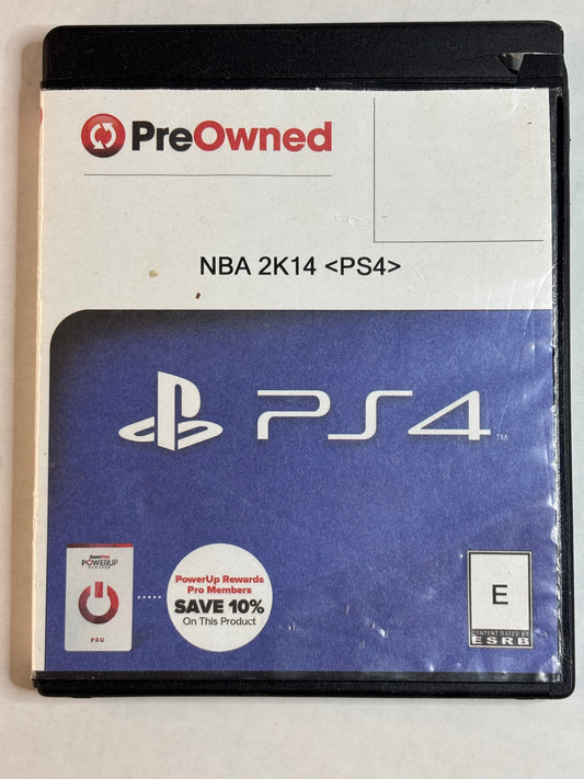 NBA 2K14 (PS4) (Not Original Case) (Damaged) (No Manual)