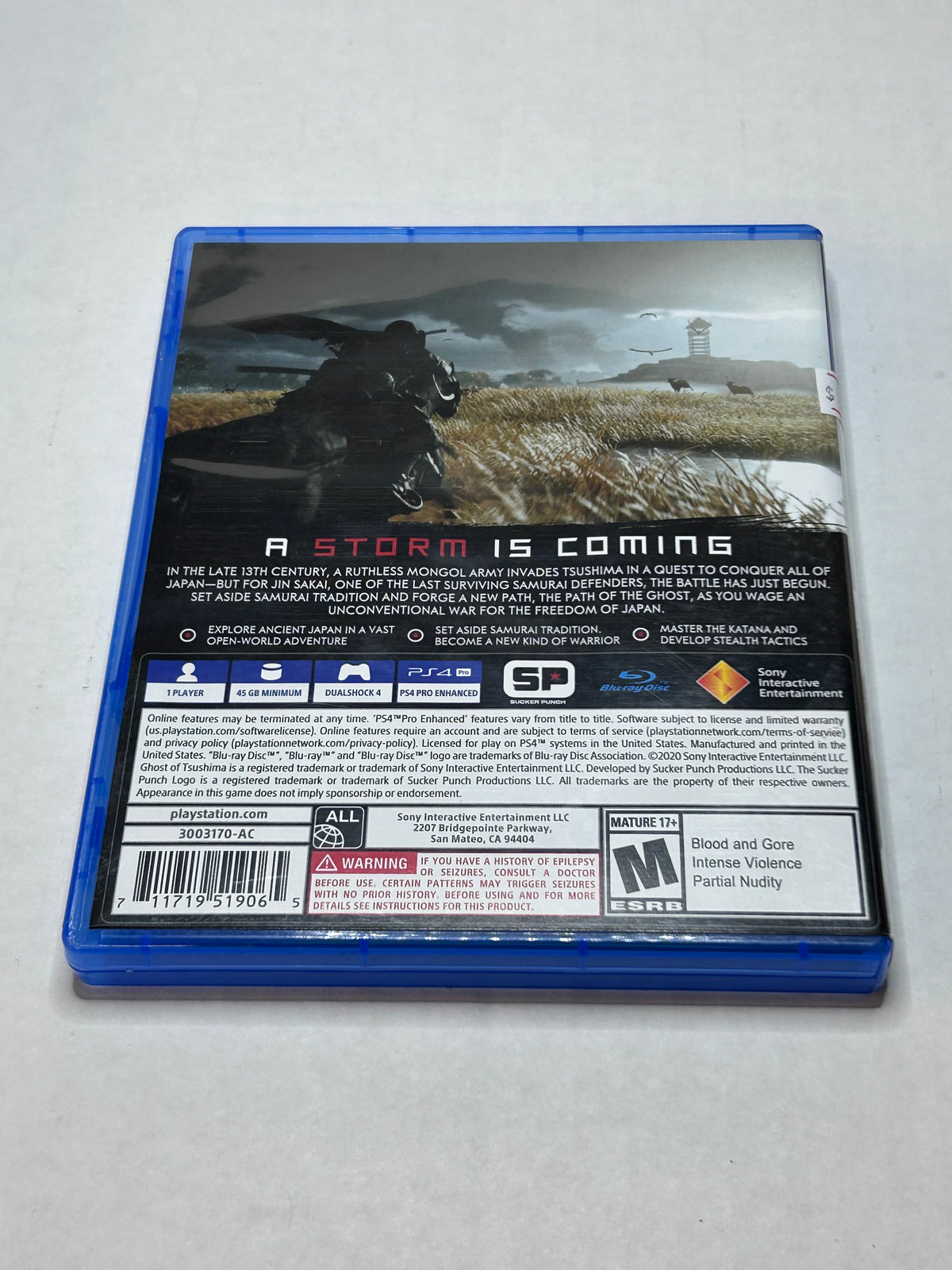 Ghost of Tsushima (PS4) (CIB)