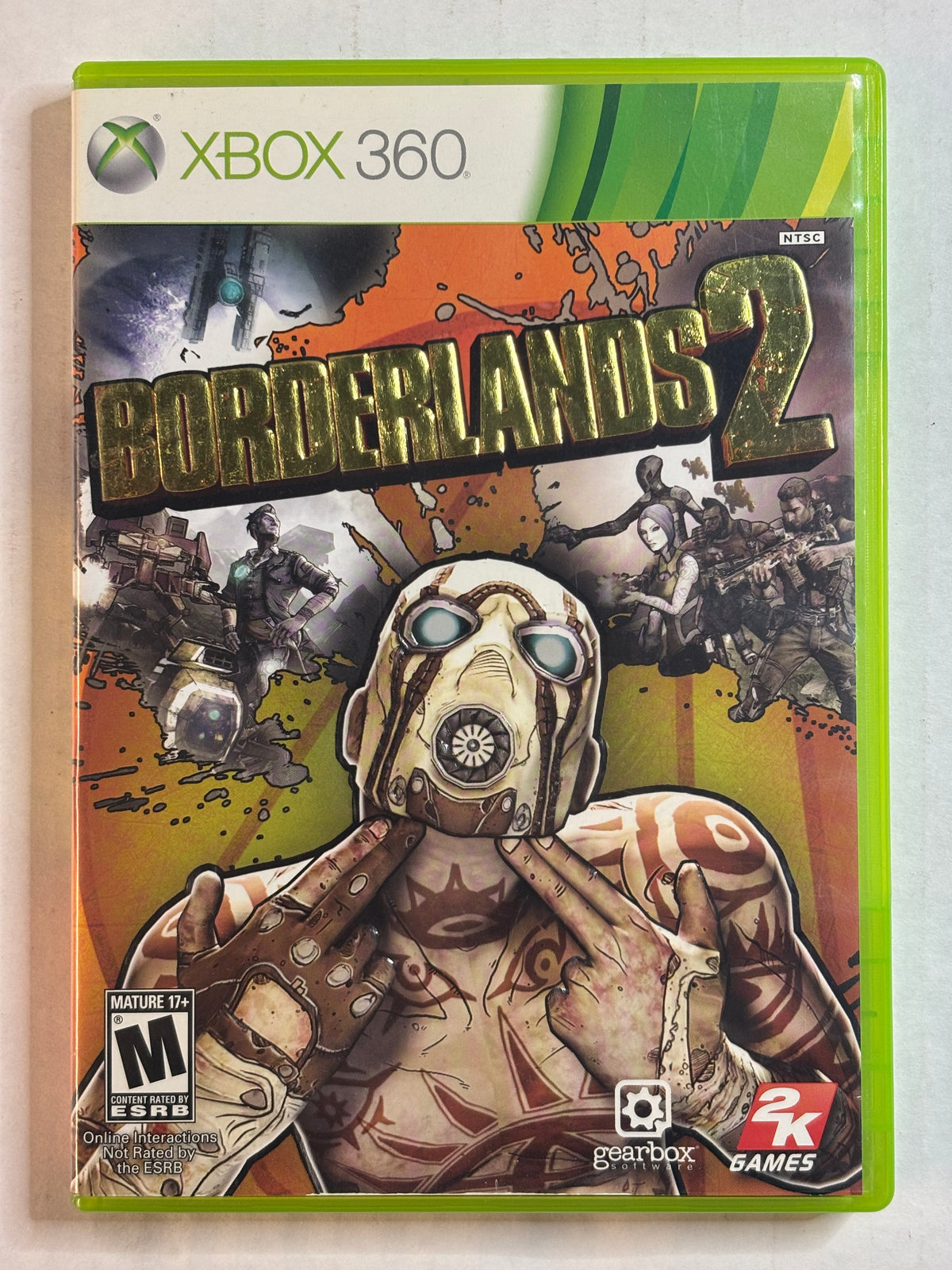 Borderlands 2 (Xbox 360) (Complete in Box) (Tested/Working)