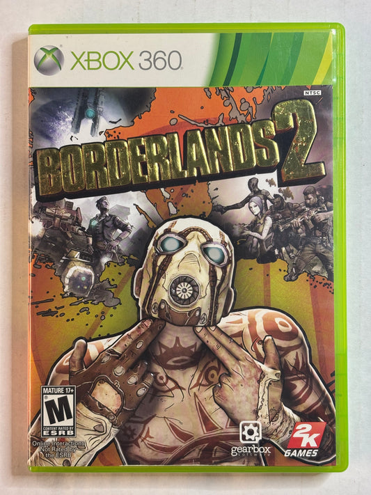 Borderlands 2 (Xbox 360) (Complete in Box) (Tested/Working)