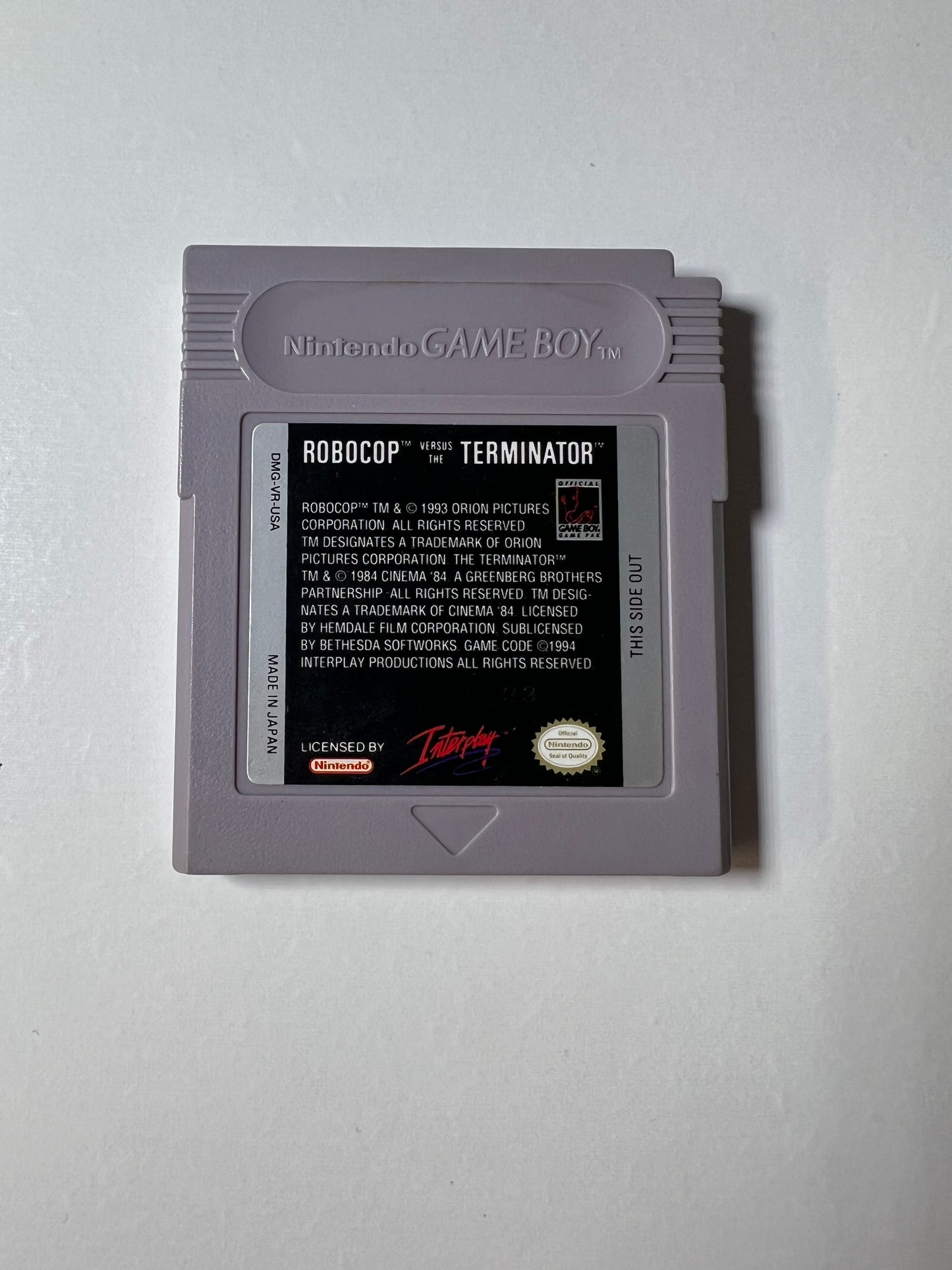 Robocop vs The Terminator (Cartridge only)