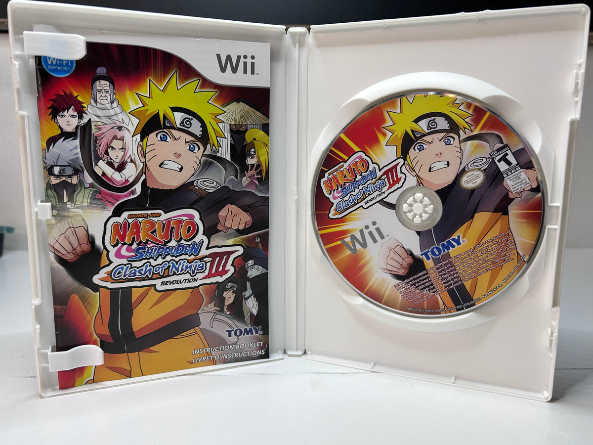 Naruto Shippuden: Clash of Ninja Revolution 3 (Wii)