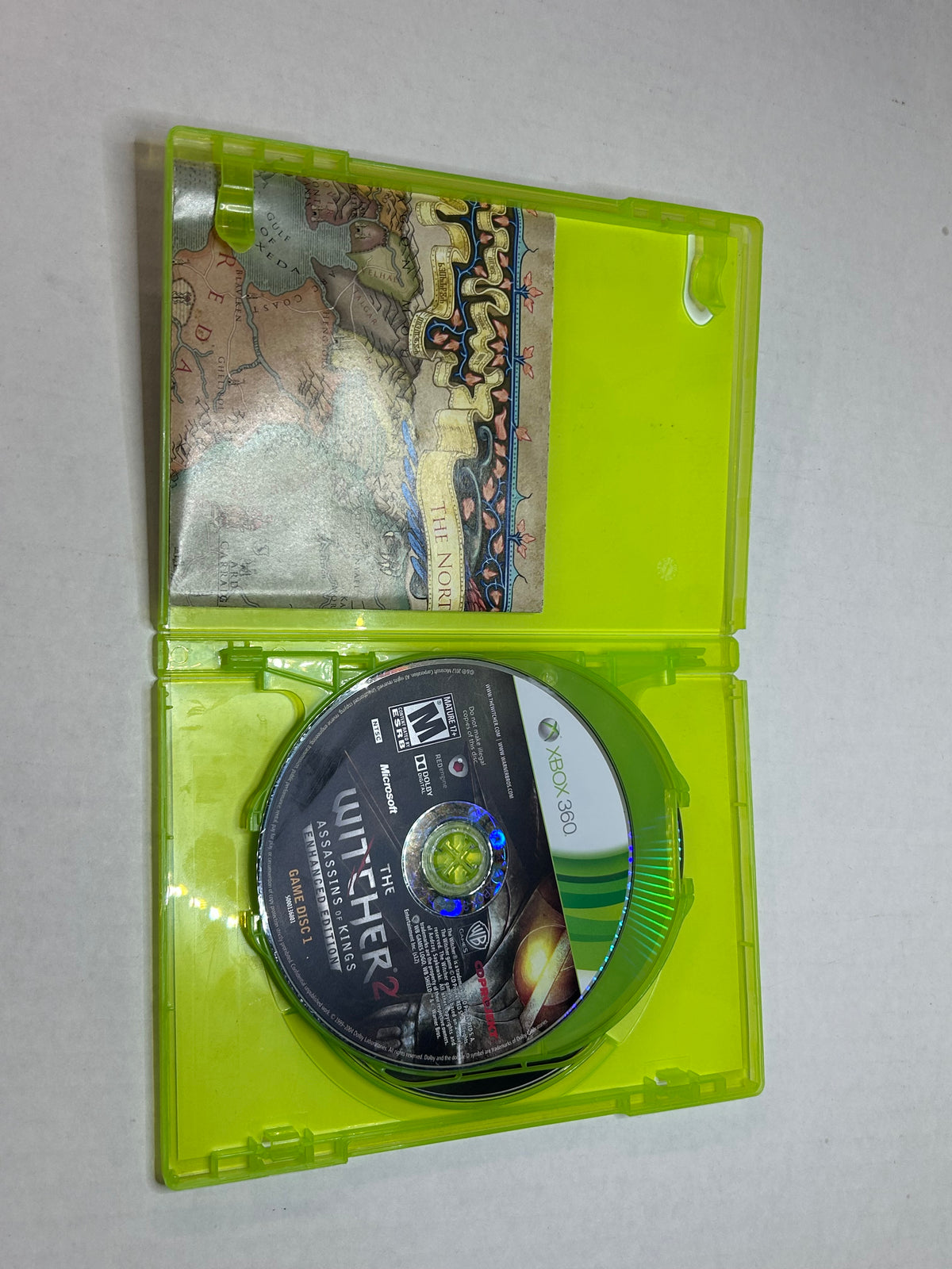 The Witcher 2: Assassins of Kings: Enhanced Edition W Map (Xbox 360)