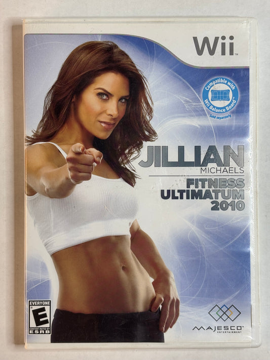 Jillian Michaels Fitness Ultimatum 2010 (Wii) (Complete In Box)