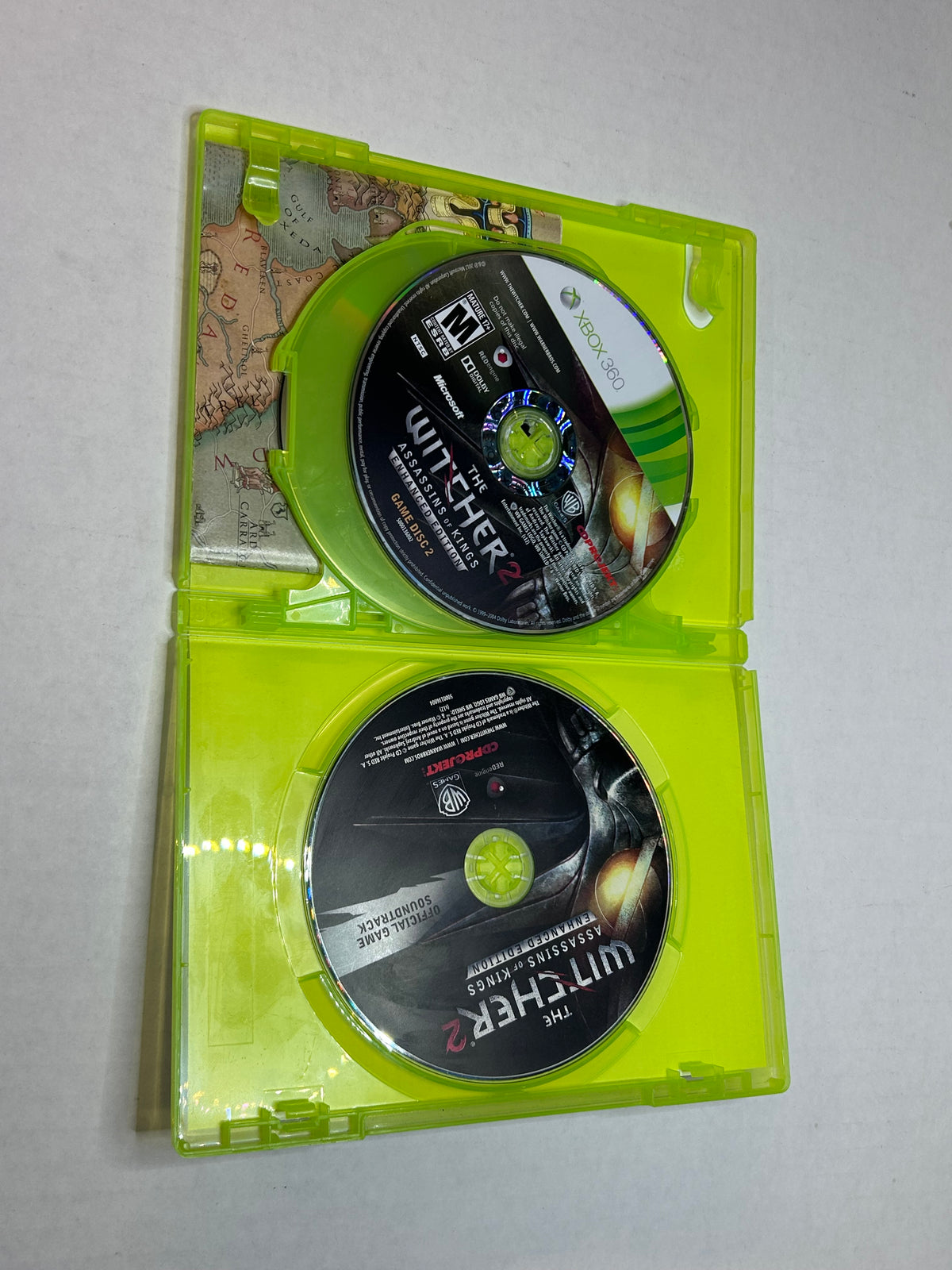 The Witcher 2: Assassins of Kings: Enhanced Edition W Map (Xbox 360)