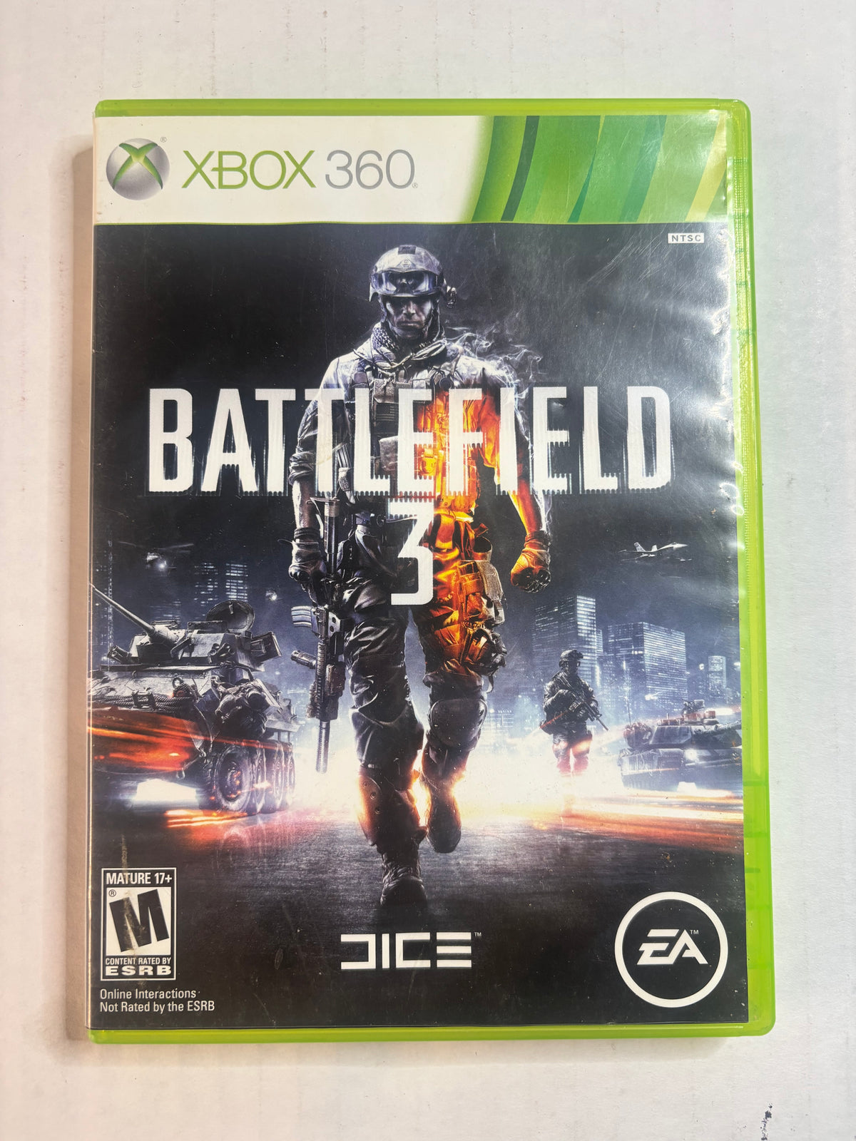 Battlefield 3 (Xbox 360) (No Manual) (Tested/Working)