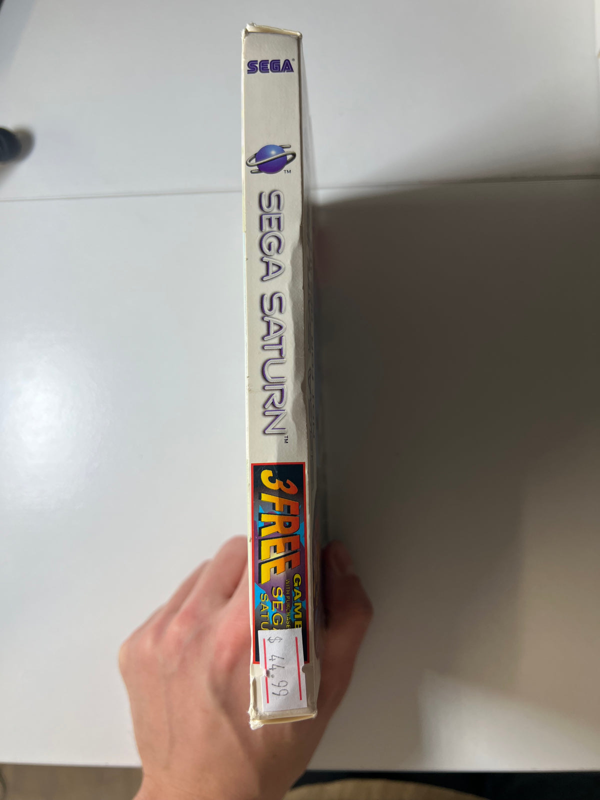 3 Free Game Pack [Virtua Cop, Virtua Fighter 2, Daytona USA] (Sega Saturn)