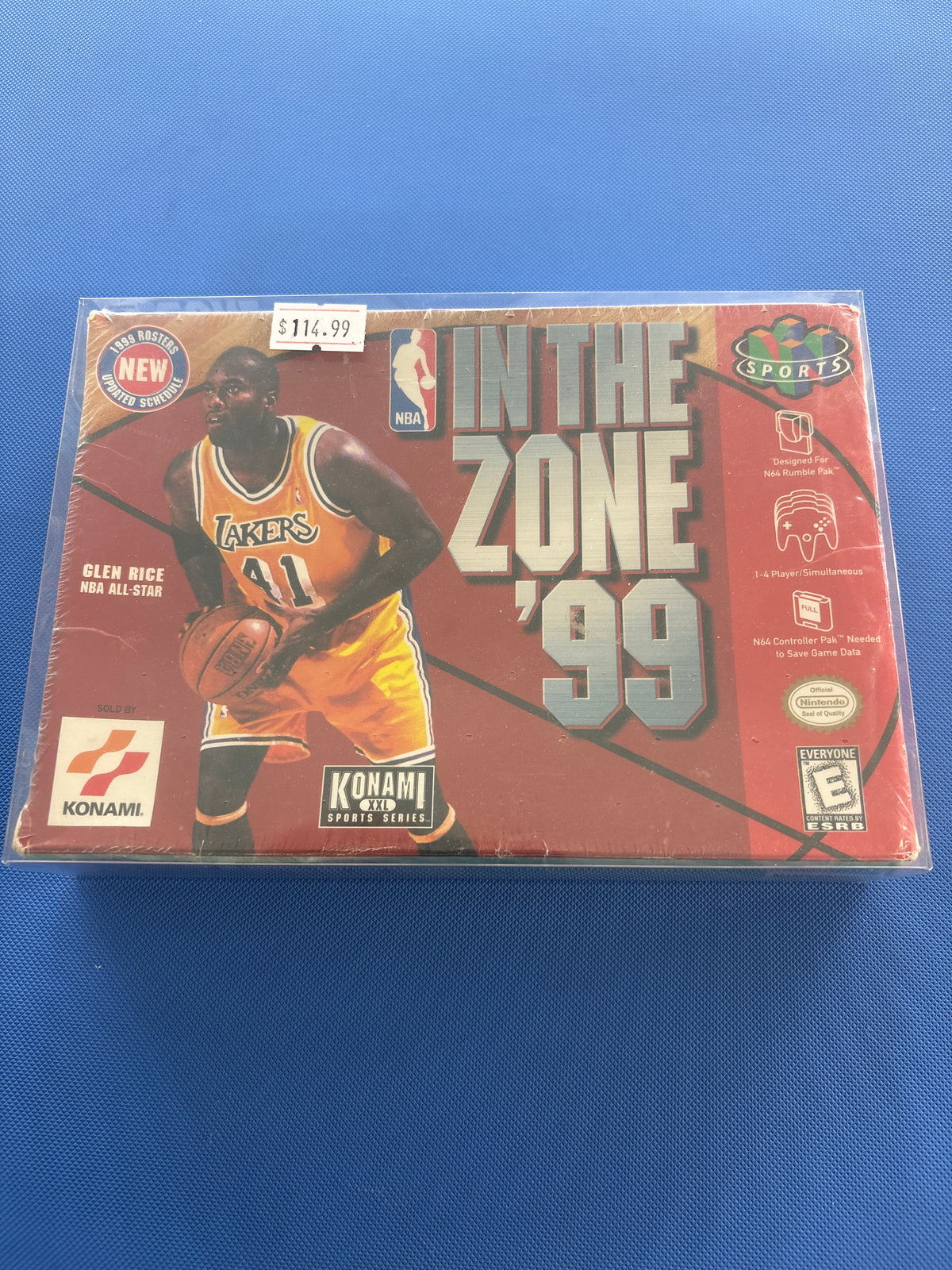 NBA In the Zone '99 [In-Box, Sealed] (Nintendo 64)
