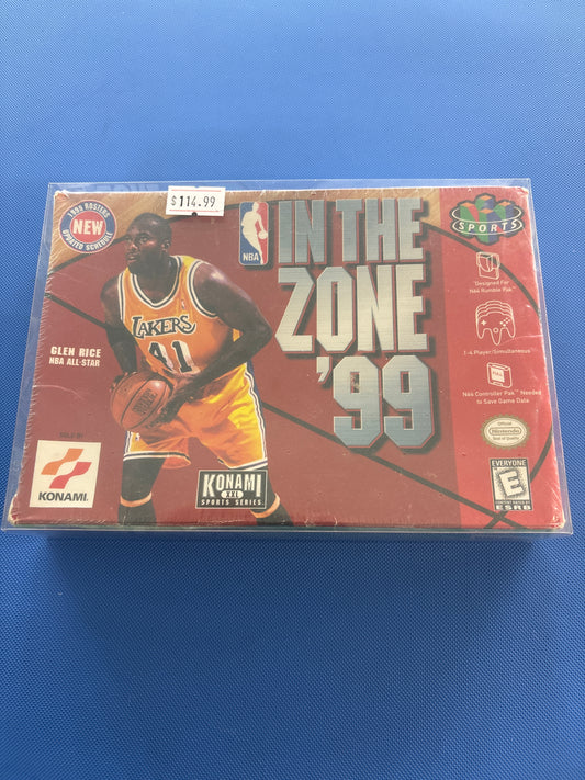 NBA In the Zone '99 [In-Box, Sealed] (Nintendo 64)