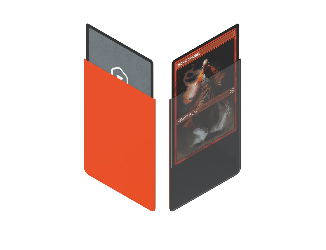 Heavy Play: CURV Sleeves - Standard 100 - Monk Orange