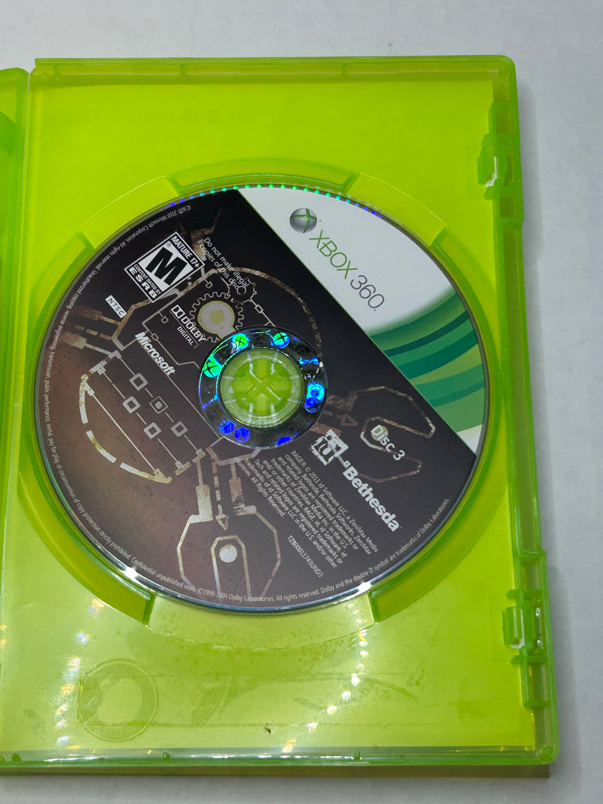Rage (xbox 360)(cib)