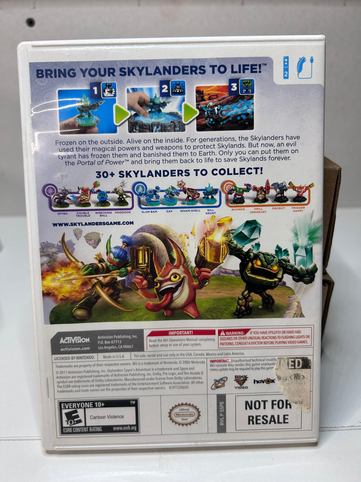 Skylanders Spyro's Adventure (Wii)