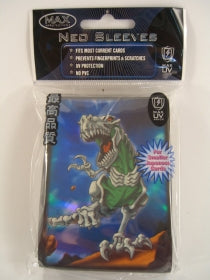 Max Protection Skeleton T-Rex Small Sleeves