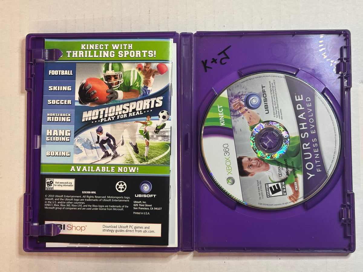 Your Shape Fitness Evolved(In-Box, Complete) (Xbox 360) (Tested and Working)