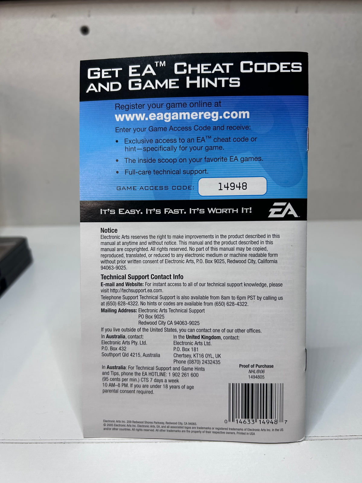 NHL 06 (Gamecube)