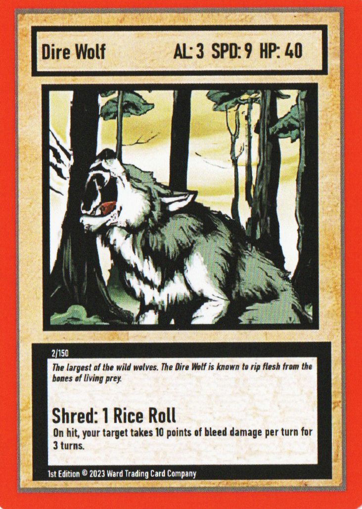 [LEGACY] 2/150 Dire Wolf - Common