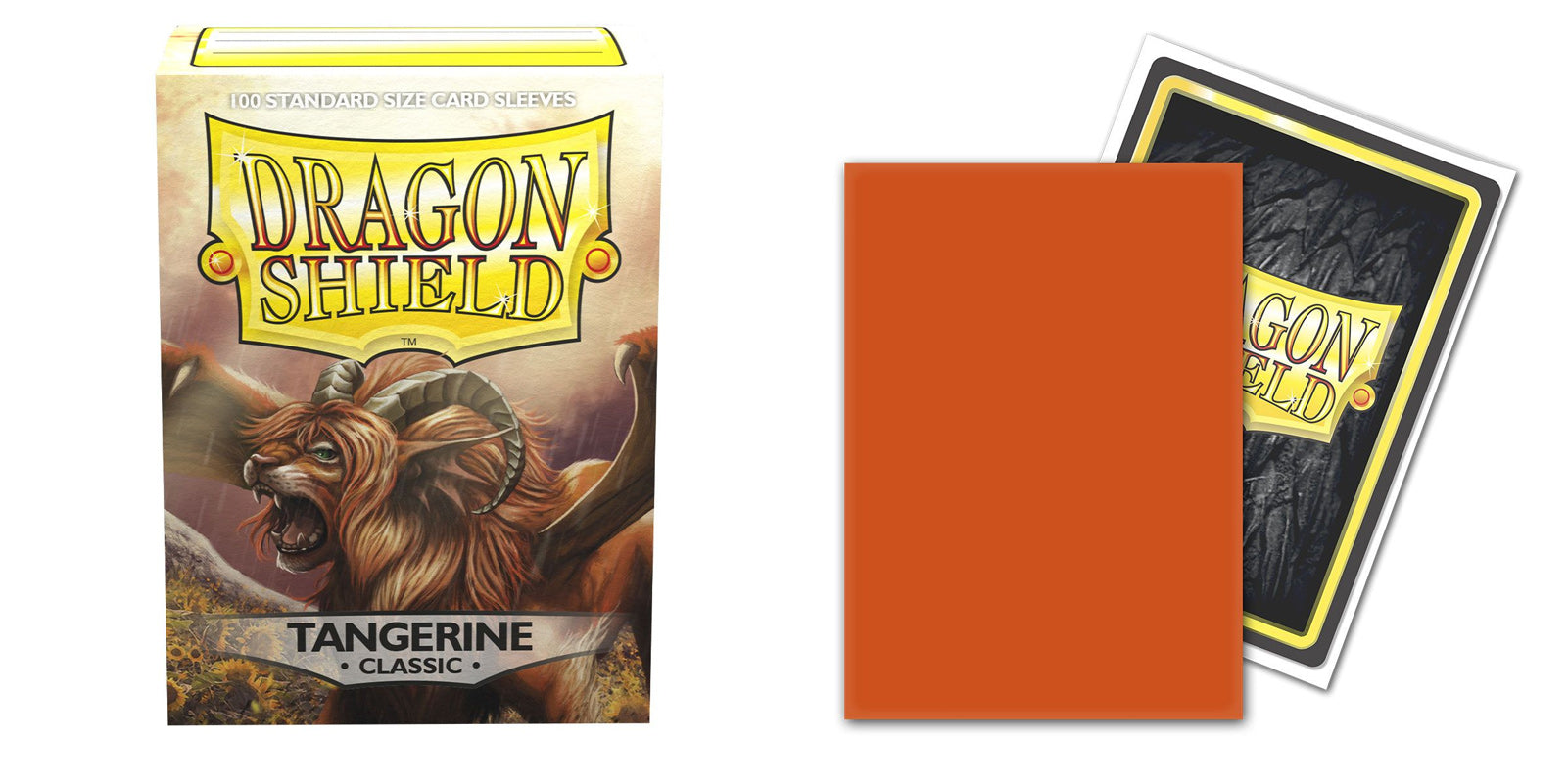 Dragon Shield Sleeves: Tangerine Classic (Box of 100)