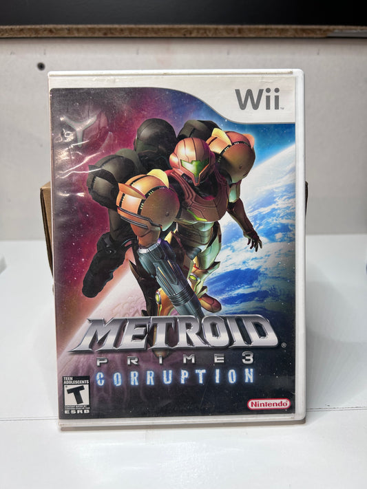 Metroid Prime 3 Corruption (Wii)