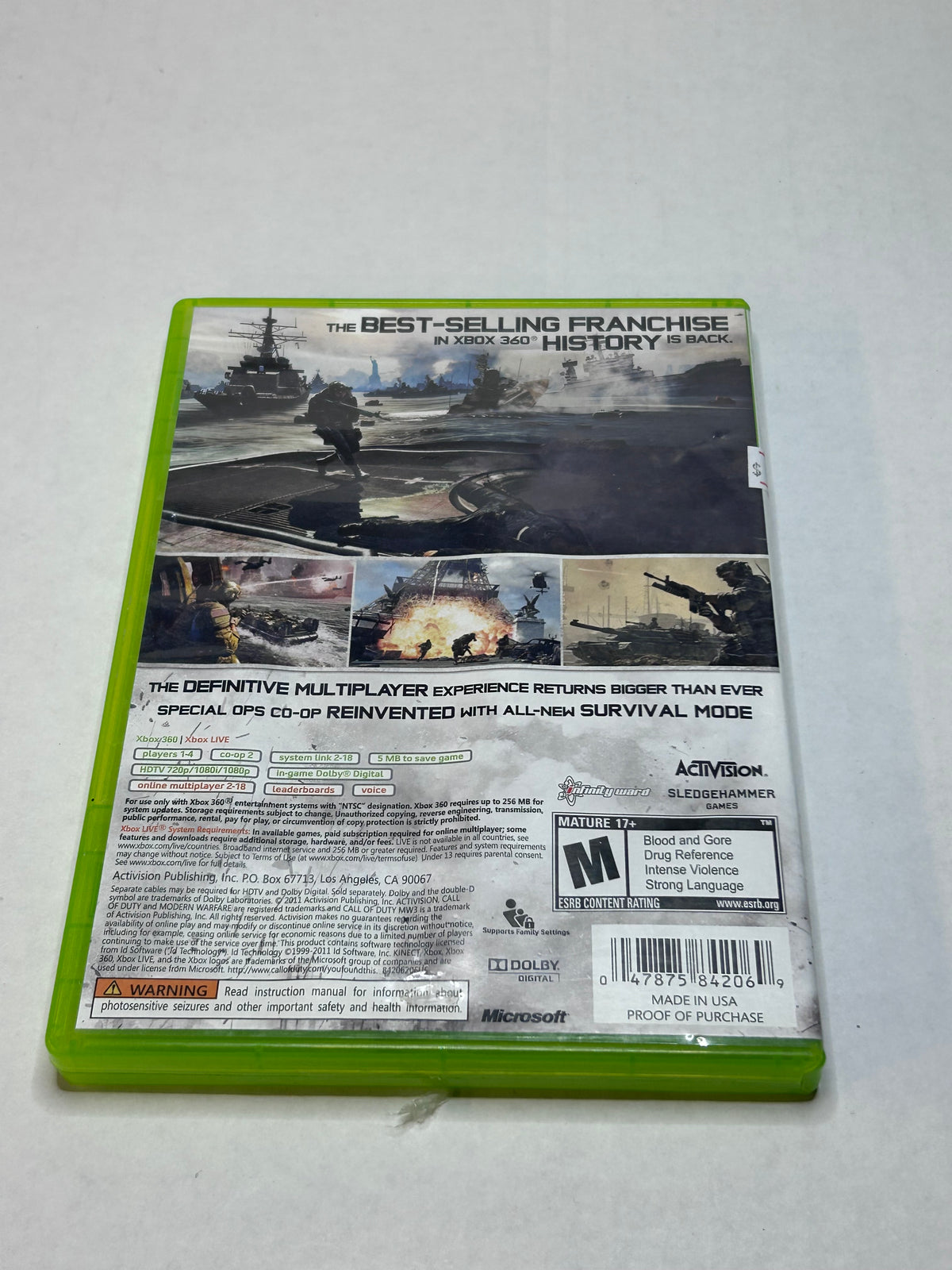 Call of Duty Modern Warfare 3 [In-Box] (Xbox 360)