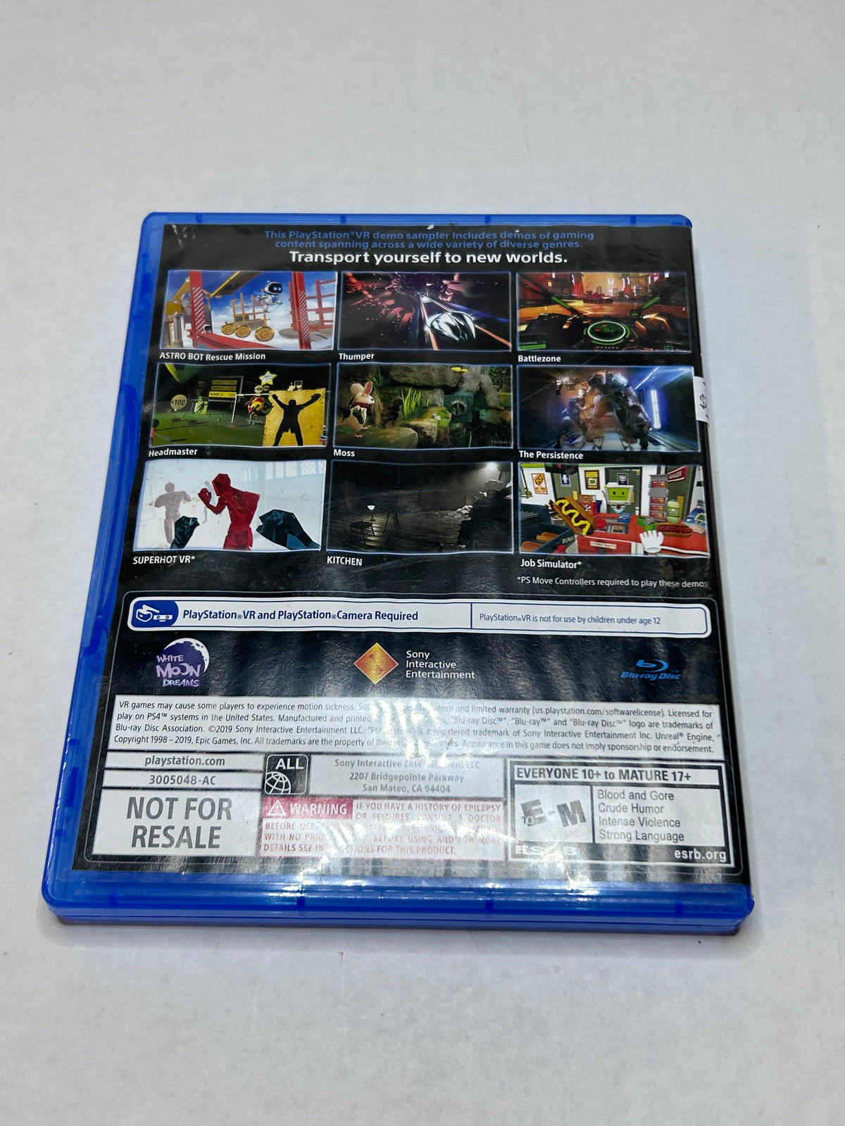 Playstation VR Demo Disc 3