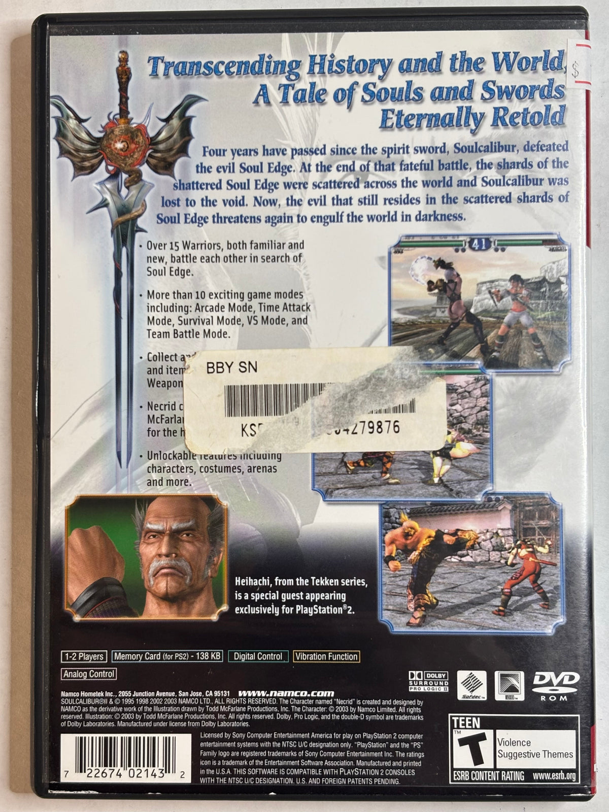 Soul Calibur II (Xbox)