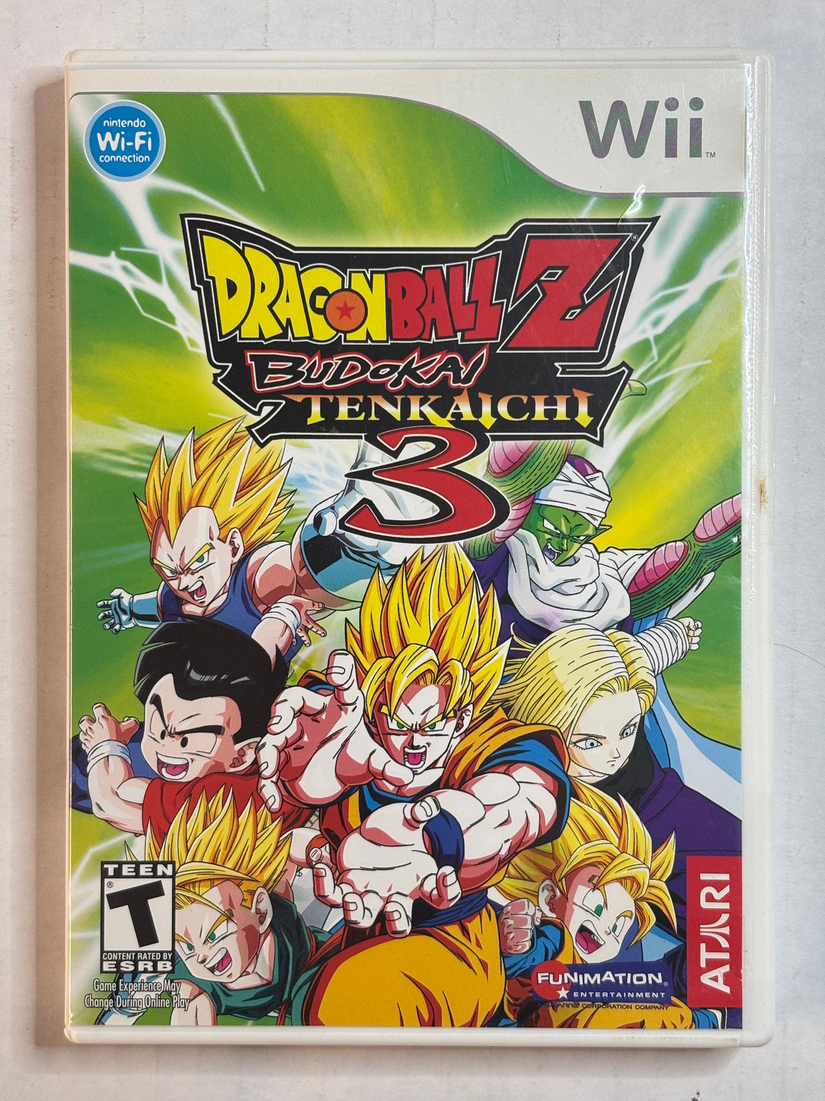 Dragon Ball Z Budokai Tenkaichi 3 (No Manual) (Nintendo Wii) (Tested and Working)