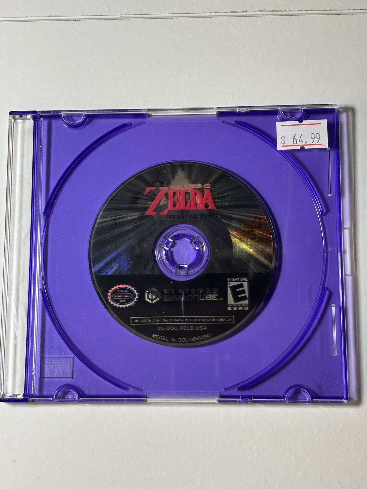 The Legend of Zelda Collector's Edition [Disc Only] (Gamecube)