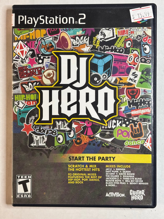 DJ Hero (PS2) (Complete In Box)