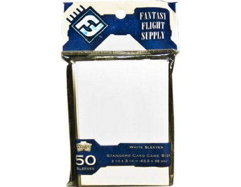 Fantasy Flight Games White Standard Sized Sleeves