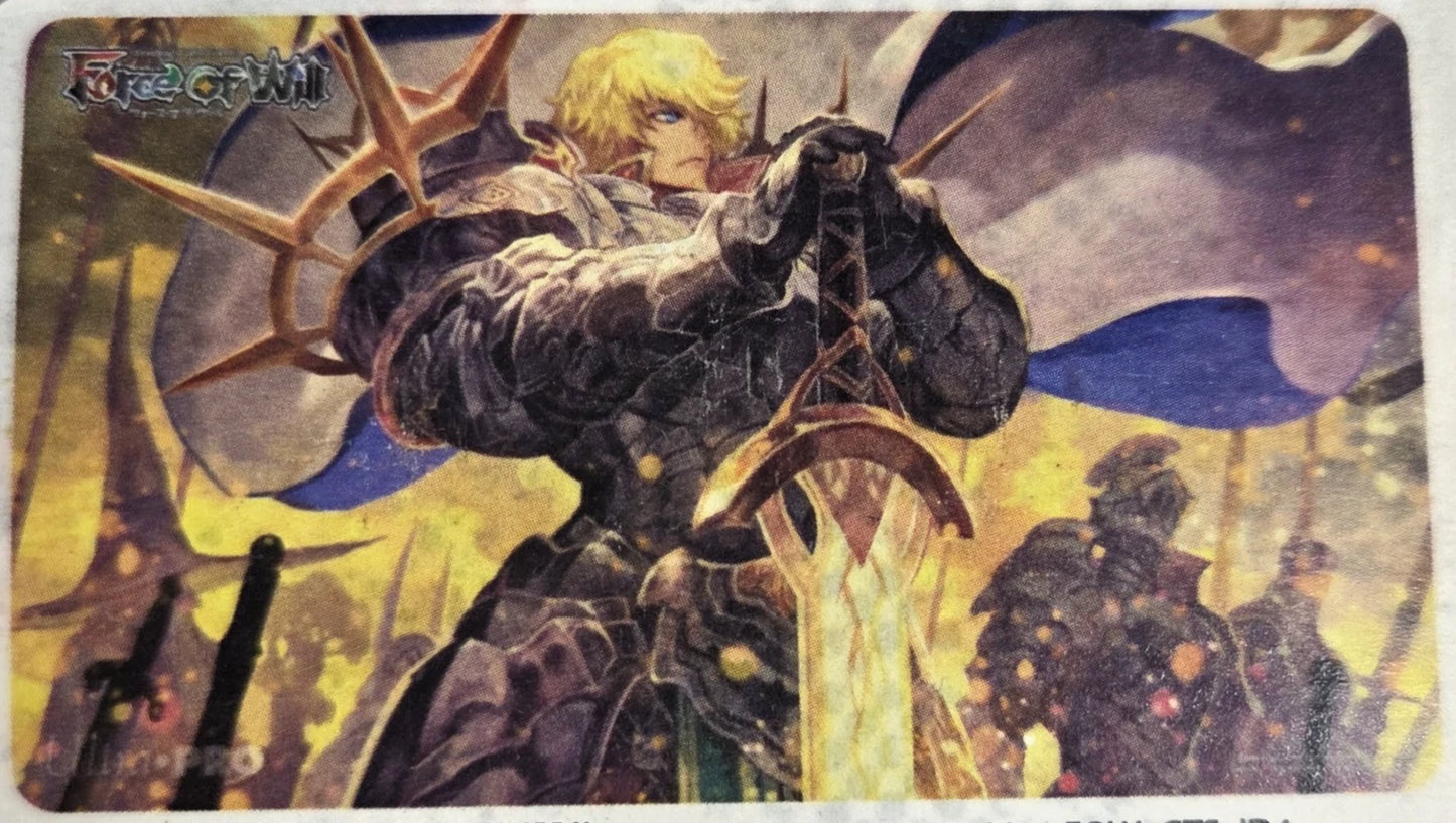 Force of Will: Arthur Pendragon Ultra Pro Playmat Independence Day LE New Sealed