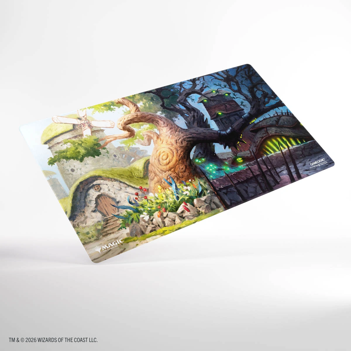 Gamegenic - Shiny Playmat - MTG Lorwyn Eclipsed - Temple Garden
