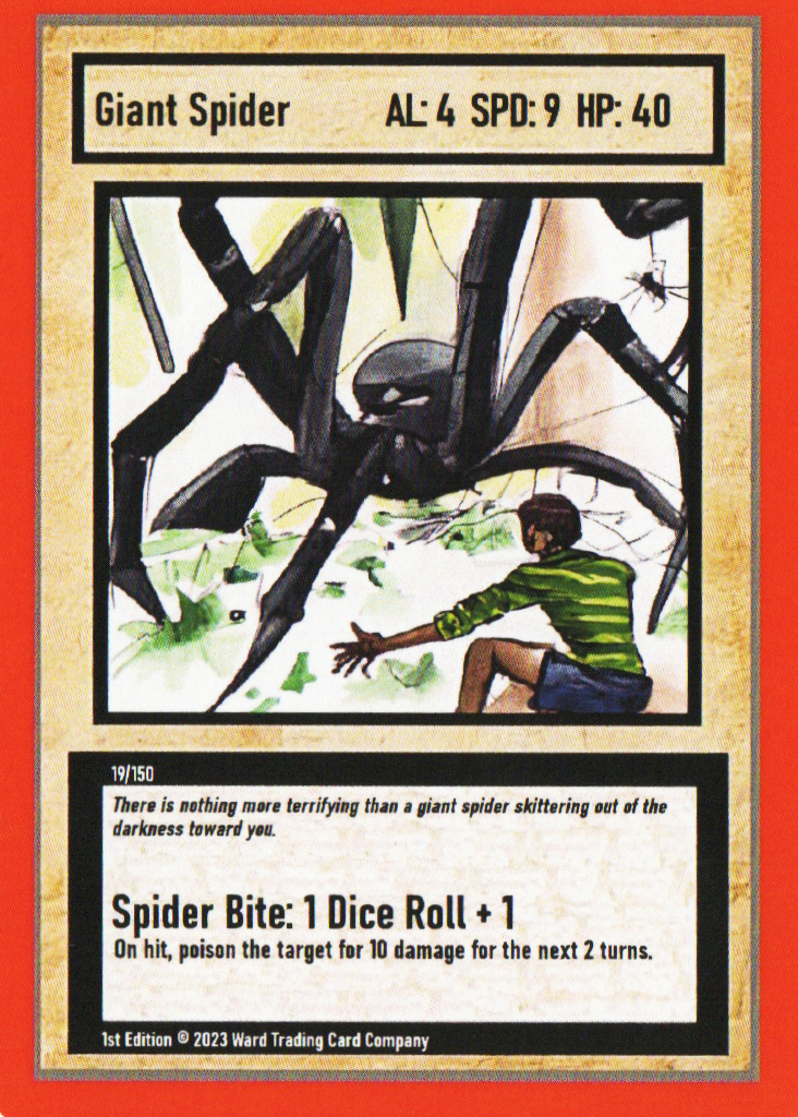 [LEGACY] 19/150 Giant Spider - Common