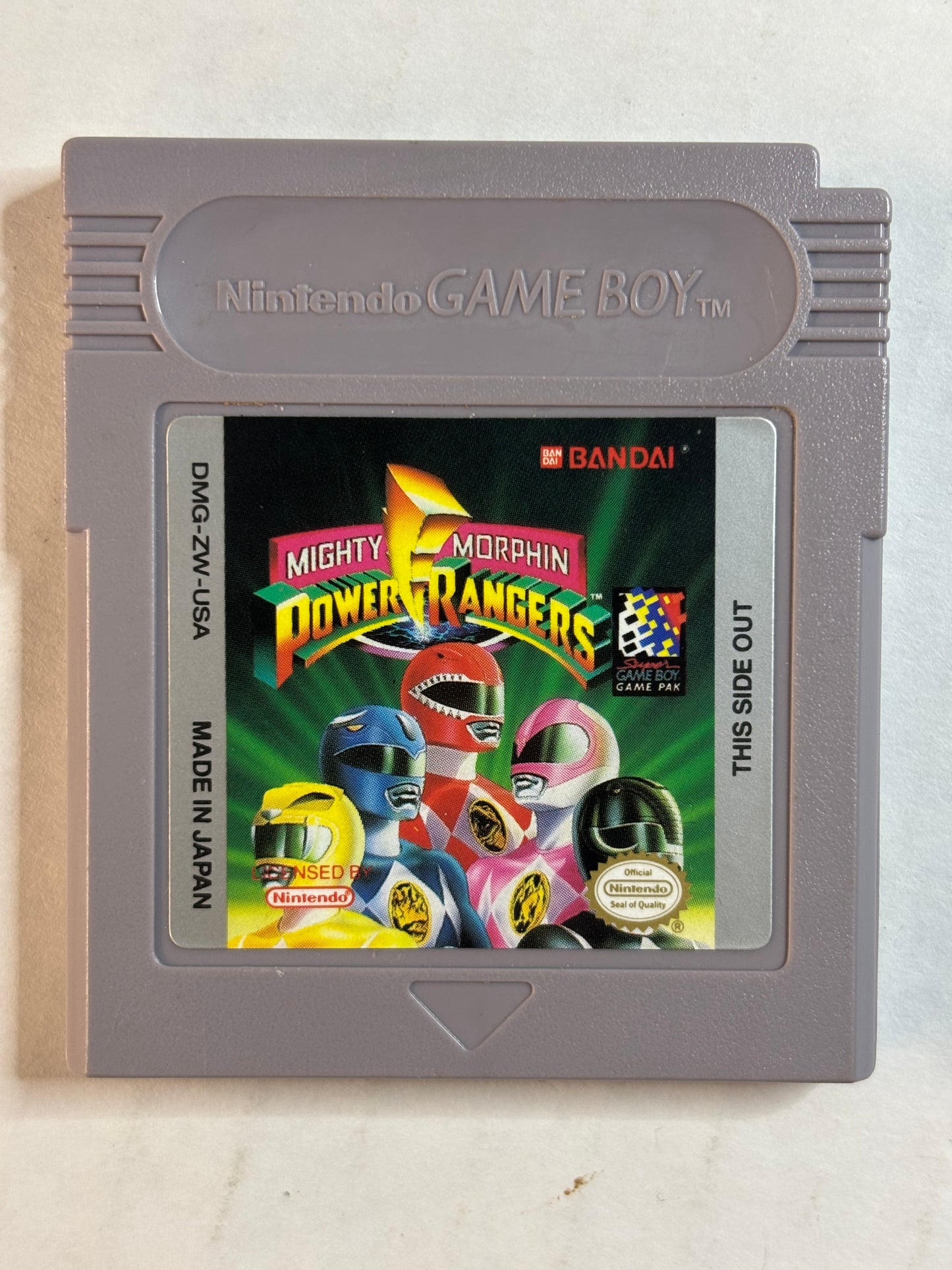 Mighty Morphin Power Rangers (GameBoy)(Cart Only)