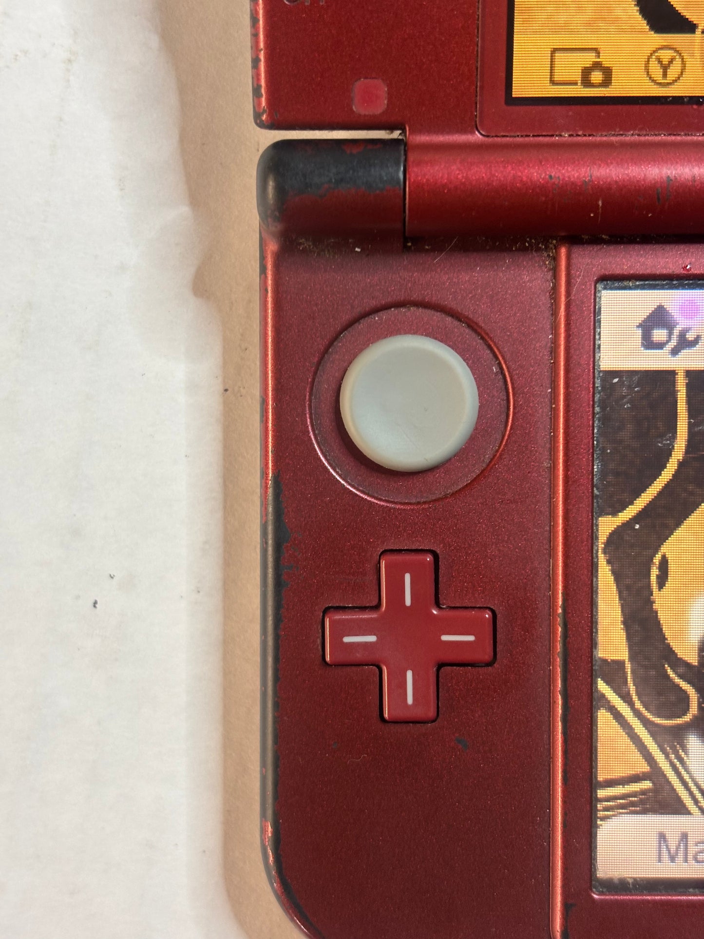 Nintendo New 3DS XL Red AS IS