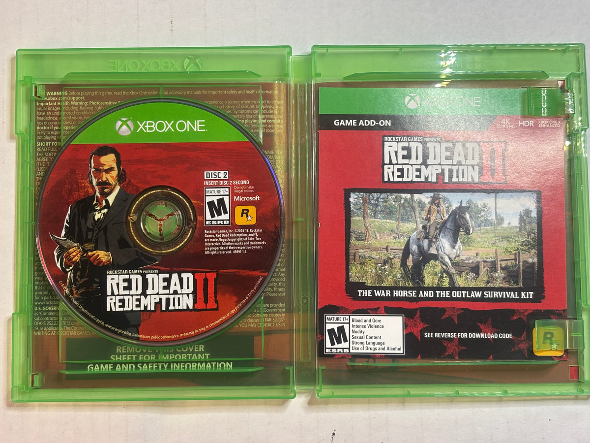 Red Dead Redemption II (Xbox Series XS/Xbox one) (Complete In Box) (Tested And Working)