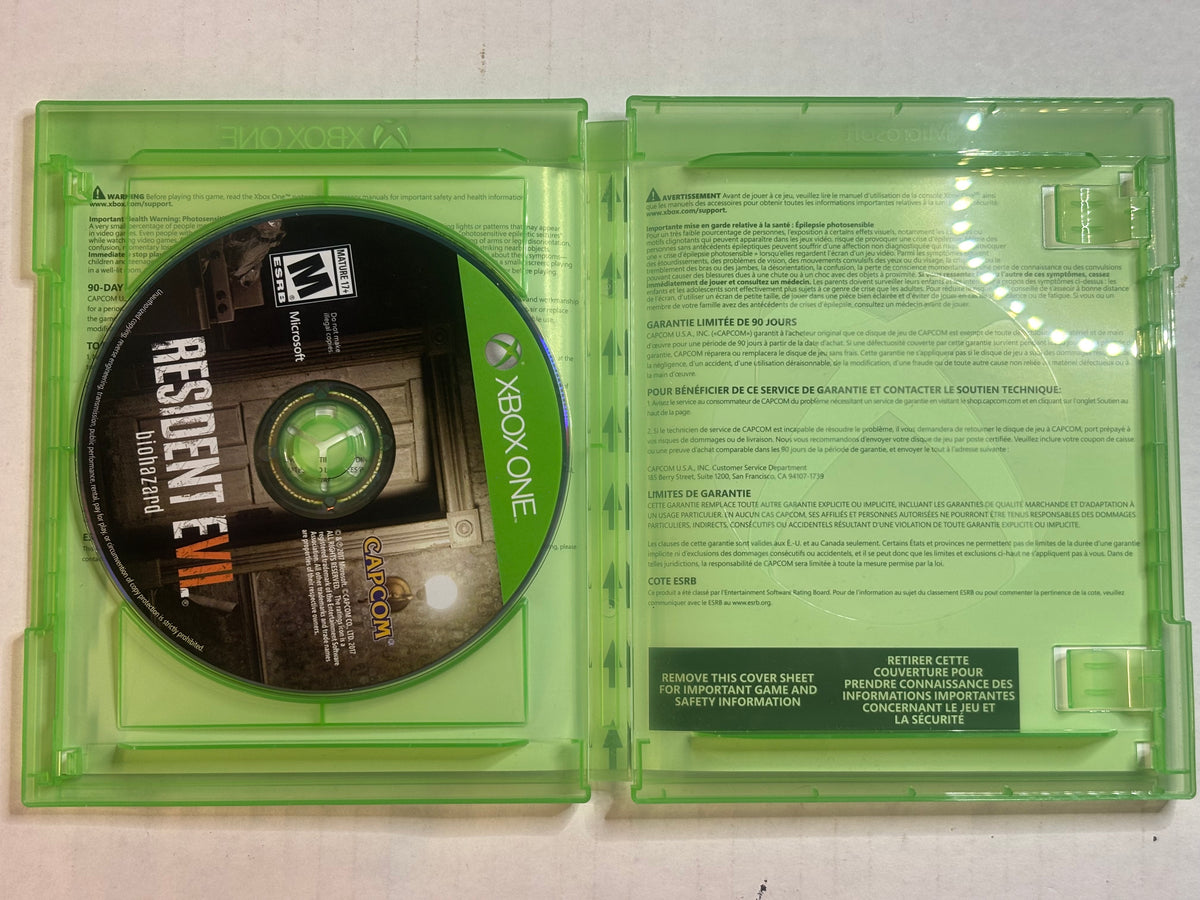 Resident Evil Biohazard (Xbox Series XS/Xbox one) (No Manual) (Tested And Working)