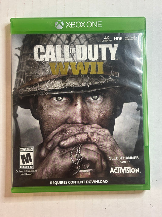 Call Of Duty WWII (Xbox Series XS/Xbox one) (Complete In Box) (Tested And Working)