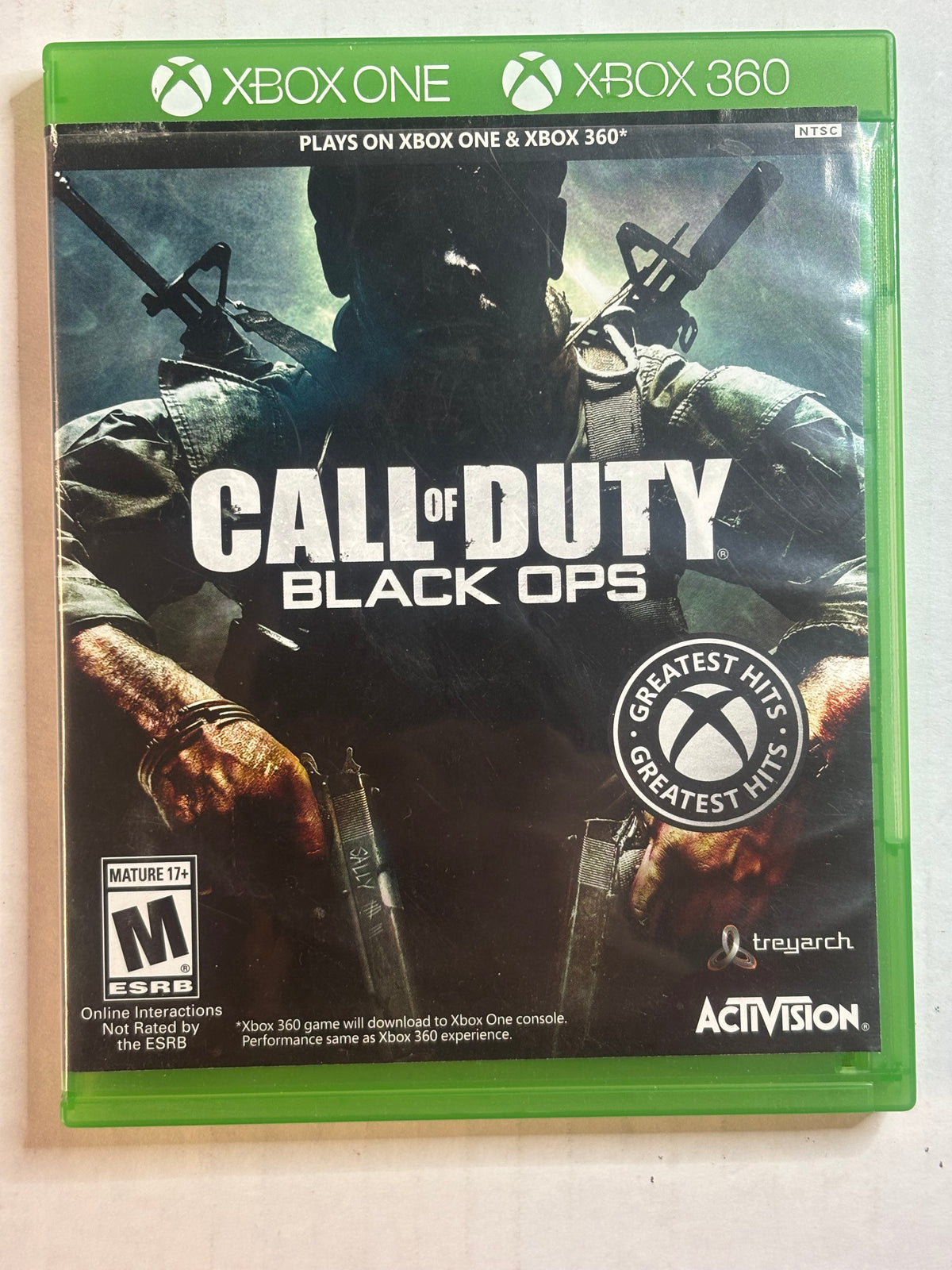 Call of Duty Black Ops (Xbox 360/Xbox one) (Complete In Box) (Tested and Working)