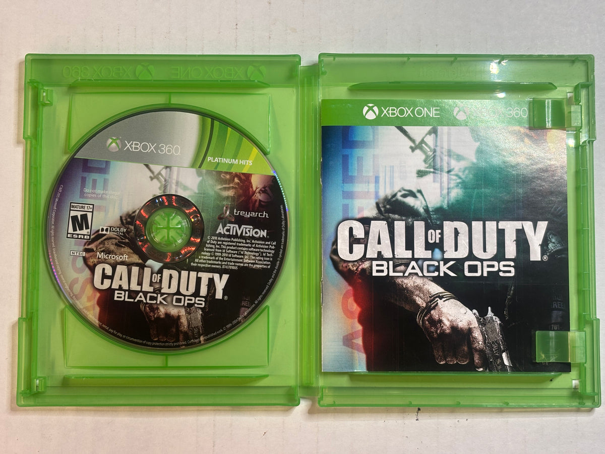 Call of Duty Black Ops (Xbox 360/Xbox one) (Complete In Box) (Tested and Working)