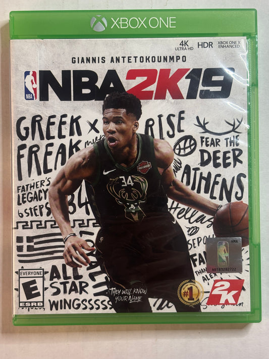 NBA 2K19 (Xbox Series X/Xbox one) (Complete in Box) (Tested and Working)