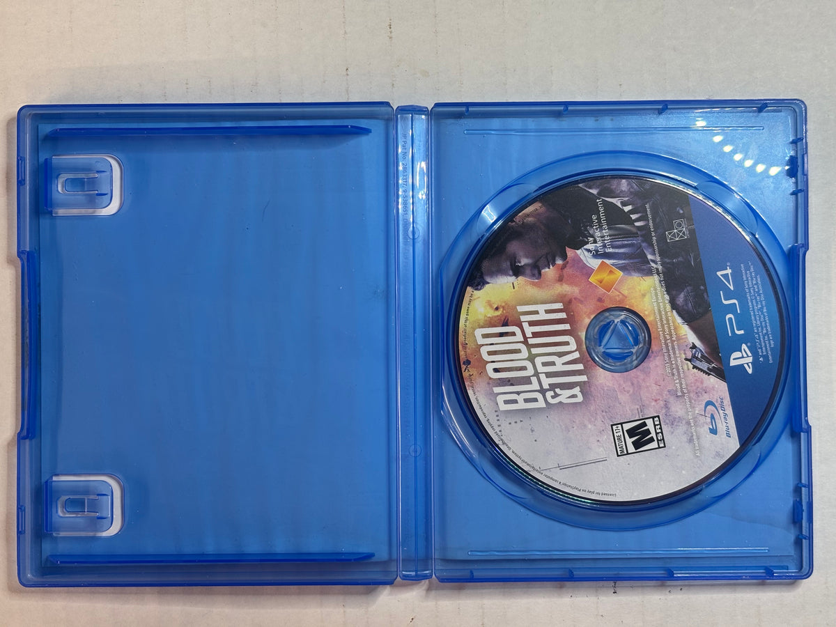 Blood And Trust (No Manual) (Tested and Working) (PS4) (Damaged Case)