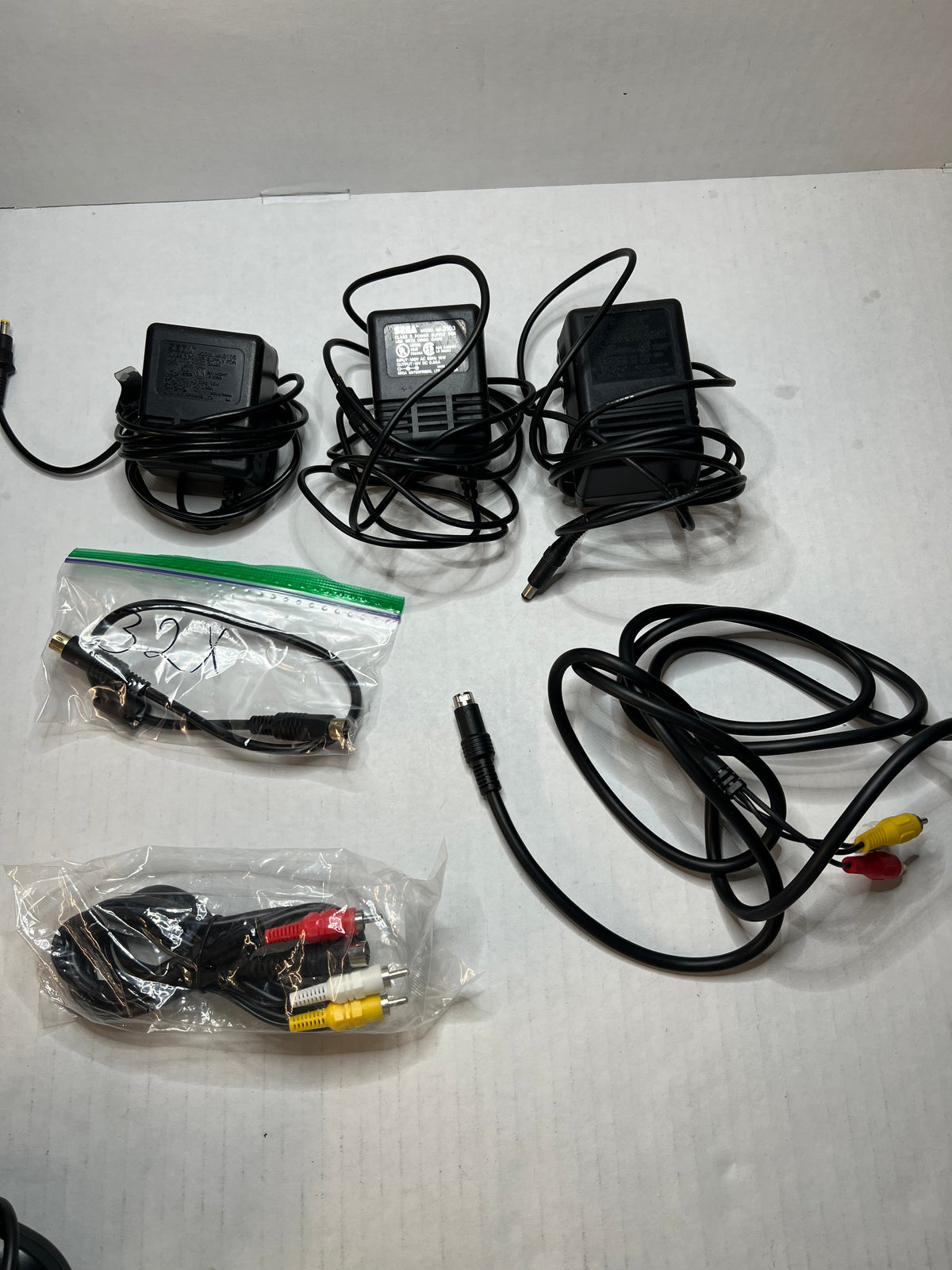 Sega Tower of Power W/ Genesis (Model 2), 32x, Sega Cd and 2 three button controllers (Cables Included)