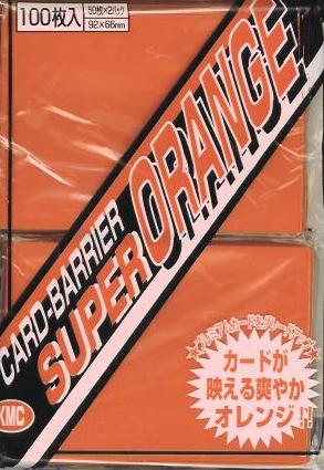 KMC Super Orange Sleeves (100 ct)