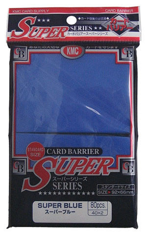KMC Super Blue Sleeves (80 ct)