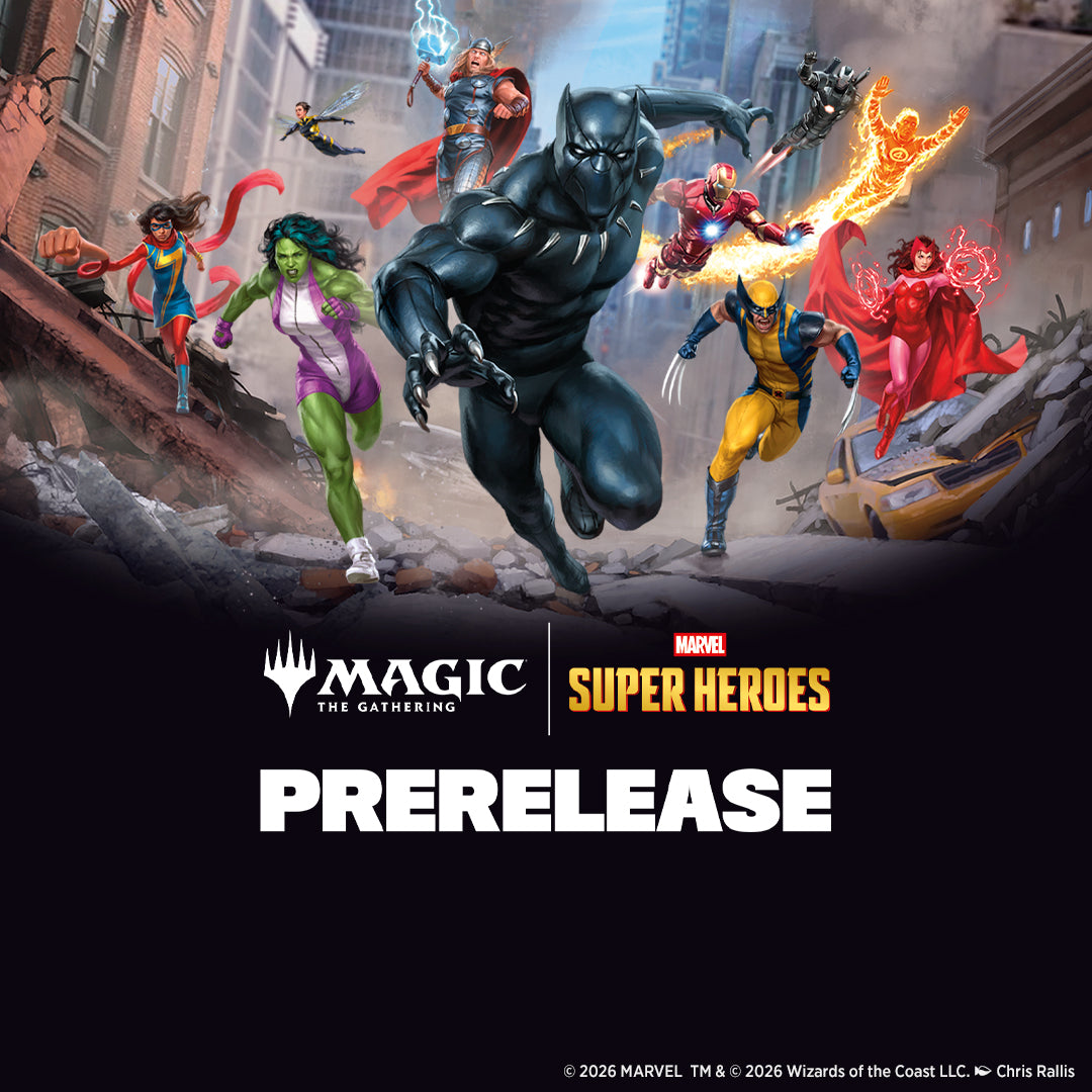 MTG x Marvel Super Heroes Prerelease - Sunday, June 21, 2026 at 12:30 PM